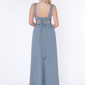 Brand New , never work, Dusty Blue bridesmaid dress